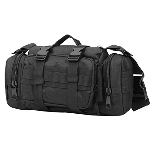 Gatuida Tragbare Multifunktions Gürteltasche Camping Sling Tasche Outdoor Umhängetasche Verstellbare Hüfttasche für Wandern und Reisen Zubehör für Männer und Frauen von Gatuida