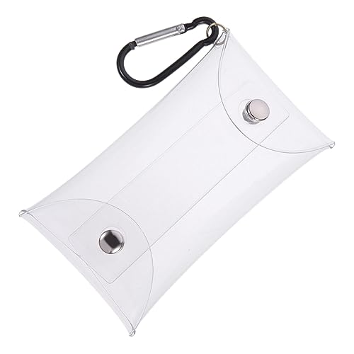 Gatuida Transparente Geldbörse für Frauen Kleine Schlüsselbeutel mit Kosmetik Organizer für Reisen Strand Freizeit von Gatuida