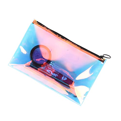 Gatuida Transparente Kosmetiktasche für Reisen wasserdichte Praktische Make Up Aufbewahrungstasche für Damen und Herren Kompakt und Leicht für Urlaub und Alltag von Gatuida