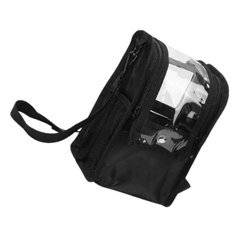 Gatuida Transparente Make-up-künstler-Tasche Mit Reißverschluss Kleine Kosmetiktasche Für Reisen Aufbewahrungs-Organizer Für Make-up-Tools Tragbar Für Frauen Robustes Material Für von Gatuida