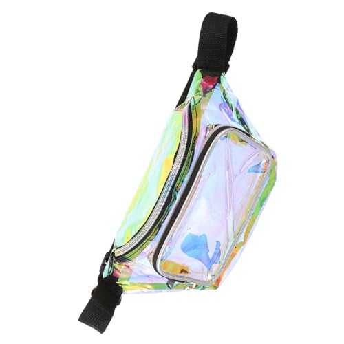 Gatuida Transparente Outdoor Hüfttasche mit Verstellbarem Gurt Strandtasche für Damen Alltag Moderate Kapazität Modisches Design von Gatuida