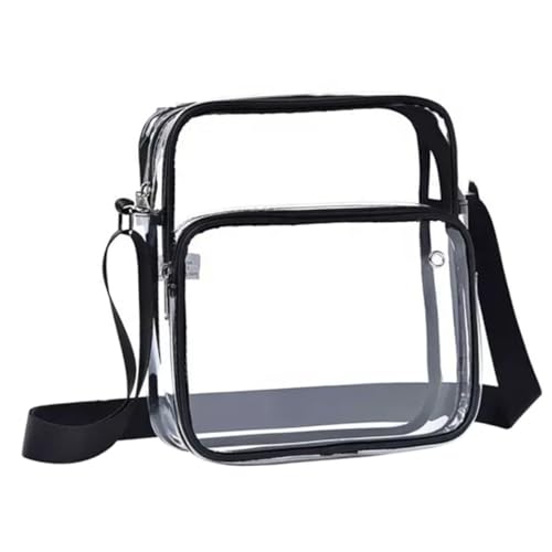 Gatuida Transparente PVC Umhängetasche für Damen Leichte Crossbody Bag mit Verstellbarem Schultergurt für Alltag Shopping und Freizeit Gatuida Transparente PVC Umhängetasche für Damen Leichte Crossbody Bag mit Verstellbarem Schultergurt für Alltag Shopping und Freizeit von Gatuida