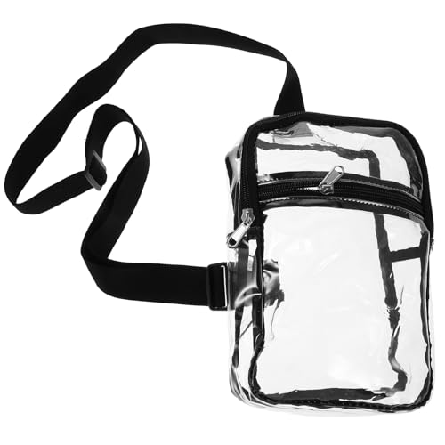 Gatuida Transparente Umhängetasche für Damen Wasserdichte PVC Crossbody Tasche mit Großem Stauraum Stilvolle Schultertasche für Konzerte und Reisen Verstellbar und Praktisch Gatuida Transparente Umhängetasche für Damen Wasserdichte PVC Crossbody Tasche mit Großem Stauraum Stilvolle Schultertasche für Konzerte und Reisen Verstellbar und Praktisch von Gatuida
