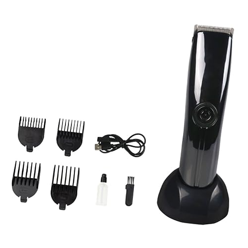 Gatuida USB Wiederaufladbarer Elektrischer Haarschneider Herren mit Aufsätzen Rostfreiem Stahlkopf Geräuscharm Sicher und Langlebig Tragbarer Haarschneide Trimmer für Glatte Schonende von Gatuida