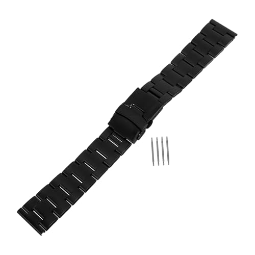 Gatuida Uhrenarmband Hochwertiges Schwarzes Perlen Design für Männer und Frauen für Business und Freizeit Rostfrei und Langlebig Gatuida Uhrenarmband Hochwertiges Schwarzes Perlen Design für Männer und Frauen für Business und Freizeit Rostfrei und Langlebig von Gatuida
