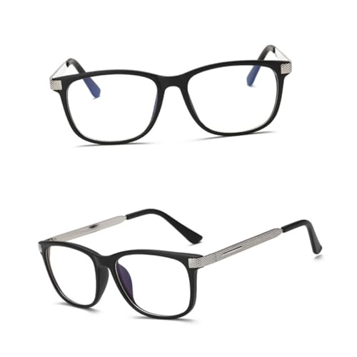 Gatuida Unisex Metallbrillenfassung Retro Vintage Kleine Quadratische Gläser Schwarz Rahmen Komfortabel Leicht und Langlebig Modisch für Damen und Herren Gatuida Unisex Metallbrillenfassung Retro Vintage Kleine Quadratische Gläser Schwarz Rahmen Komfortabel Leicht und Langlebig Modisch für Damen und Herren von Gatuida