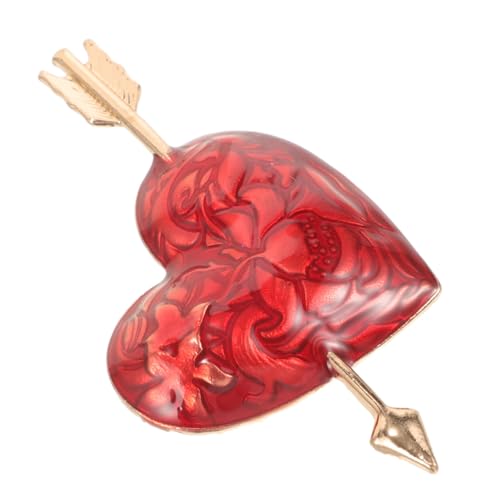 Gatuida Valentinstag Brosche Herz Anstecknadel Damen Schmuck Liebe Symbol Mode Accessoire für Kleidung Hochzeit von Gatuida