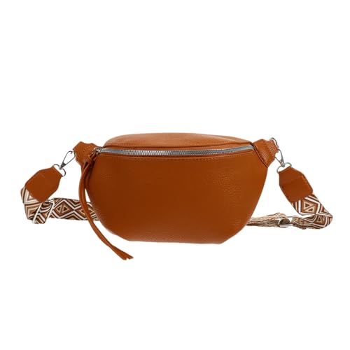 Gatuida Verstellbare Pu Brusttasche Mit Reißverschluss Große Multifunktionale Umhängetasche Für Damen Und Herren Für Reisen Sport Und Alltag von Gatuida