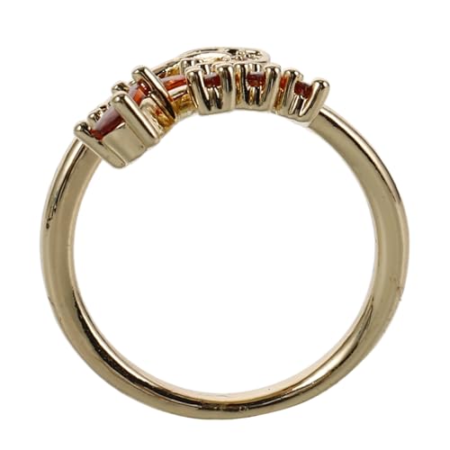 Gatuida Verstellbarer Geometrischer Ring mit Design Funkelnder Modeschmuck für Damen Vielseitig Leicht für für Formelle und Lässige Events Gatuida Verstellbarer Geometrischer Ring mit Design Funkelnder Modeschmuck für Damen Vielseitig Leicht für für Formelle und Lässige Events von Gatuida