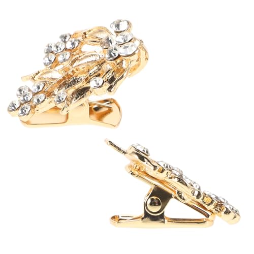 Gatuida Vielseitiger Kleidungsclip mit Antirutschfunktion Modischer Schal Strickjackenverschluss für Damen Geeignet für Cheongsams Mäntel und Pullover Stilvolles Accessoire zur von Gatuida