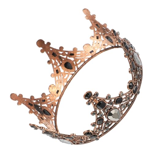 Gatuida Vintage Brautkrone mit Funkelnden Strasssteinen Barock Kopfschmuck für Damen Langlebige Hochzeitskrone in Klassischem Design Geeignet für Braut Brautjungfern und Festliche Anlässe von Gatuida