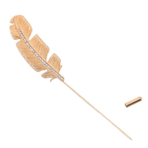 Gatuida Vintage Brosche für Männer und Frauen Retro Anstecknadel mit Strass für Anzüge Cardigans und Jacken Perfektes Zubehör für Partys Hochzeiten und Alltag von Gatuida