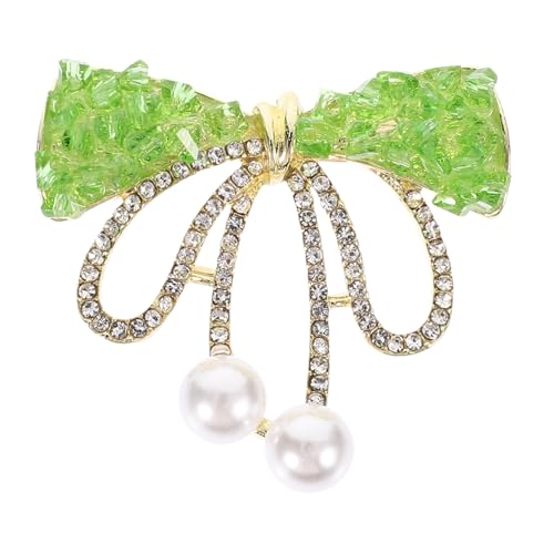 Gatuida Vintage Brosche mit Strass Schleife für Damen Zierliche Anstecknadel für Verschiedene Anlässe Funkelnde Schmuckdetails für Einen Glamourösen Look Gatuida Vintage Brosche mit Strass Schleife für Damen Zierliche Anstecknadel für Verschiedene Anlässe Funkelnde Schmuckdetails für Einen Glamourösen Look von Gatuida