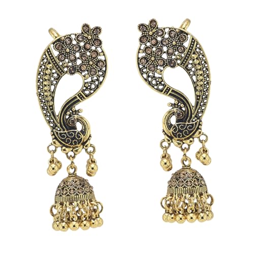 Gatuida Vintage Ethnische Ohrstecker mit Ägyptisch Türkischem Nationalstil Klassisches Design Leicht Verstellbar Komfortabel und Modisch Vielseitiges Ohraccessoire für Alltag und Party von Gatuida