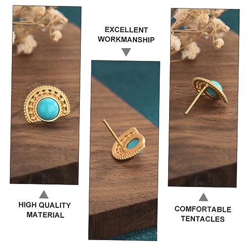 Gatuida Vintage Ohrstecker Retro Ohrschmuck Damen Leicht und Komfortabel Schmuckaccessoires für Alltag und Fest von Gatuida