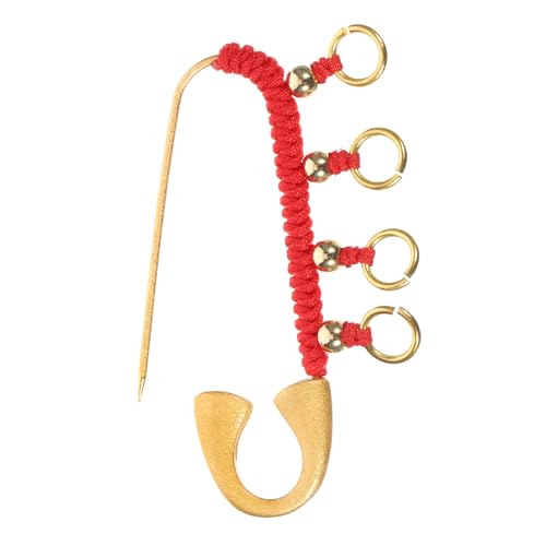 Gatuida Vintage Sicherheitsnadel Brosche Aus Messing Multifunktions Babynadel Für Neugeborene Rostfrei Und Langlebig Für Kleidung Und Windeln Handgefertigte Sicherheitsnadel Für Schals von Gatuida