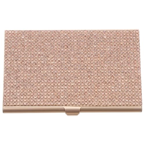 Gatuida Visitenkartenetui: Tragbarer Karten-Organizer-Halter – Business-Box für die Rezeption im Büro – Kreditkartenetui aus Aluminiumlegierung von Gatuida