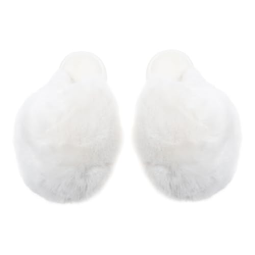 Gatuida Warme Damen Hausschuhe Winter Plüsch Pantoffeln Sanft Rutschfeste Sohle Kuschelige Winterschuhe für Innen und Außen Bequeme Warm keeping Slipper als von Gatuida