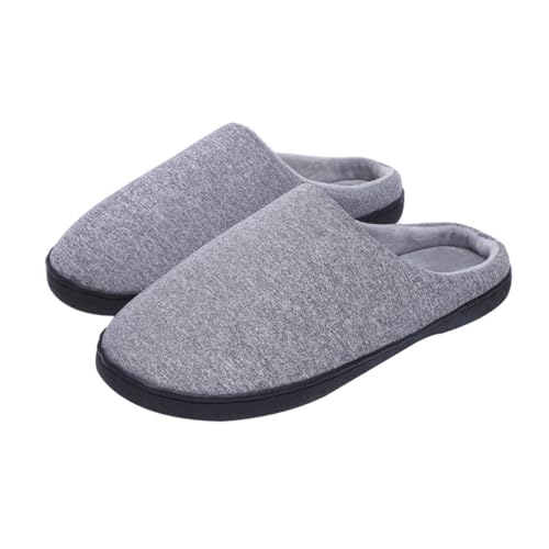 Gatuida Warme Hausschuhe Damen Herbst Winter Indoor Baumwollpantoffeln mit Rutschfester Sohle Weiche Hautfreundliche Hausschuhe Komfortable Home Slippers für Kalte Tage von Gatuida