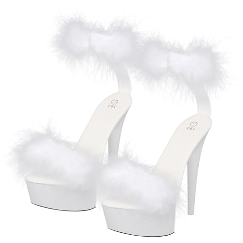 Gatuida Wasserdichte High heel Sandaletten Damen Rutschfeste Absatzschuhe mit Strapazierfähigem Obermaterial und Atmungsaktivem Innenfutter Modisch und Komfortabel für Sommer und Party von Gatuida