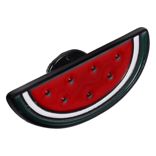Gatuida Wassermelonen Brosche Anstecknadel Retro Sweater Clip Leicht und Tragbar Bunte Fruchtförmige Brosche für Cardigans Schals und Kleidung Modisches Accessoire für Damen von Gatuida