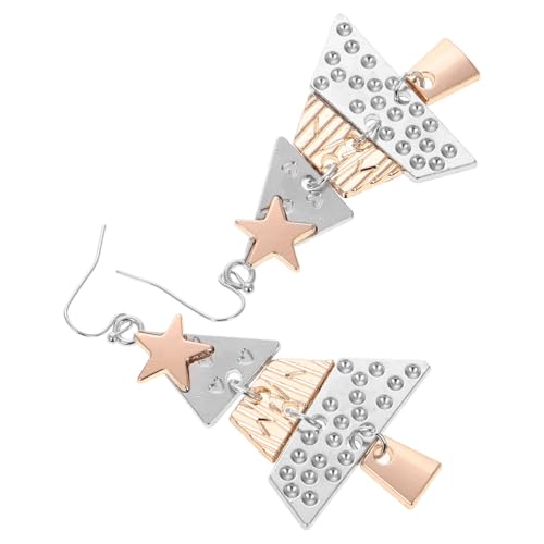 Gatuida Weihnachtliche Ohrringe Legierung Zwei Lange Christbaum Dangle Ohrringe für Frauen Perfektes zu Feiertagen für Neujahr und Thanksgiving Gatuida Weihnachtliche Ohrringe Legierung Zwei Lange Christbaum Dangle Ohrringe für Frauen Perfektes zu Feiertagen für Neujahr und Thanksgiving von Gatuida