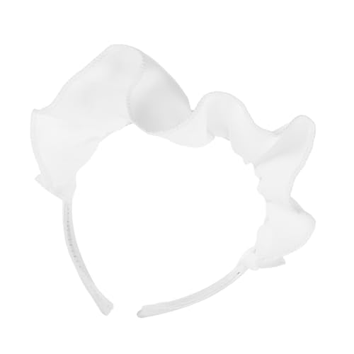 Gatuida Weißes Japanisches Maid Haarschmuck Stirnband Weich und Bequem Spitze Langlebig für Damen Cosplay Partys und Verschiedene Frisuren Geeignet von Gatuida