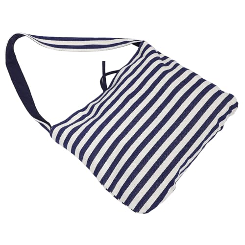Gatuida Wendbare Gestreifte Canvas-tasche Große Kapazität Robuste Umhängetasche und Schultertasche für Damen Vielseitig für Einkauf Pendeln Reisen Strand und Alltag Geeignet Gatuida Wendbare Gestreifte Canvas-tasche Große Kapazität Robuste Umhängetasche und Schultertasche für Damen Vielseitig für Einkauf Pendeln Reisen Strand und Alltag Geeignet von Gatuida