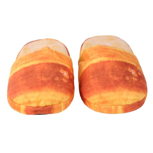 Gatuida Winter Hausschuhe Damen Herren Weiche Baumwollpantoffeln Rutschfeste Indoor Slippers mit Memory schaum Sohle und Toastbrot Design Leichte Bequeme Schlappen für Zuhause von Gatuida