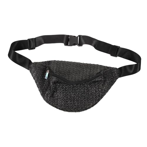Gatuida Woven Belt Bag Damen Bauchtasche Mini Hüfttasche Leicht Strapazierfähig Vielseitig Tragbar Stylische Taillen Tasche Für Reisen Alltag Und Party von Gatuida