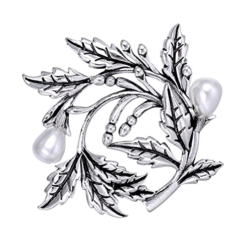 Gatuida Kranzbrosche Damen Broschennadel Anstecknadel Legierung für Kleidung Schal und Kostüm für Hochzeiten Partys von Gatuida