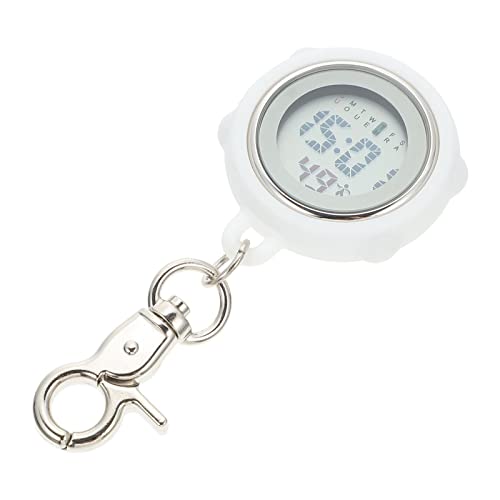 Gatuida Taschenuhr Mit Clip Zum Anstecken Brustuhr Hängend Für Krankenschwestern Chronograph Wochenstundenanzeige Bruchbeständig Verformungsbeständig von Gatuida