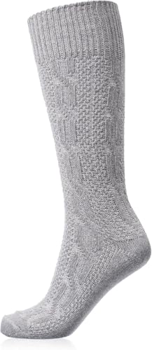 Gaudi-Leathers Herren GL6000 Trachtenstrümpfe, Grau Gr. 46 von Gaudi-Leathers