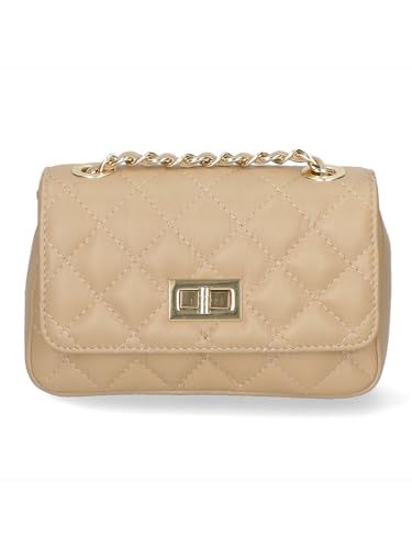 Gave Lux Carolina GLX22107323FBG-PARENT Damen-Schultertasche aus echtem Leder 13 x 20 x 6 cm, Schlamm, 13.0 x 20.0 x 6.0 Gave Lux Carolina GLX22107323FBG-PARENT Damen-Schultertasche aus echtem Leder 13 x 20 x 6 cm, Schlamm, 13.0 x 20.0 x 6.0 von Gave Lux