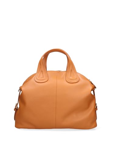 Gave Lux Damen-Handtasche aus echtem Leder, hergestellt in Italien, 42 x 30 x 16 cm, Leder, Einheitsgröße von Gave Lux