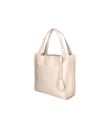 Gave Lux Damen-Umhängetasche aus echtem Dollar-Leder. Handwerkliches Produkt. Hergestellt in Italien GLX22331123FBG Dunkelblau 34x32x11 cm von Gave Lux
