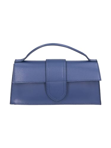 Gave Lux Damenhandtasche. Handwerkliches Produkt. Außenmaterial: Echtes Leder. HERGESTELLT IN ITALIEN. GLX220651623FBG-P634_TIRRENO. 28x13x5 cm von Gave Lux
