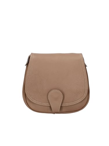 Gave Lux Umhängetasche Clutch für Damen mit einem Fach, italienisches Kunsthandwerk aus echtem sauvage-Leder, Made in Italy, GLX2210016_102023FBG-PARENT 19 x 17 x 6 cm, Taupe dunkel Gave Lux Umhängetasche Clutch für Damen mit einem Fach, italienisches Kunsthandwerk aus echtem sauvage-Leder, Made in Italy, GLX2210016_102023FBG-PARENT 19 x 17 x 6 cm, Taupe dunkel von Gave Lux
