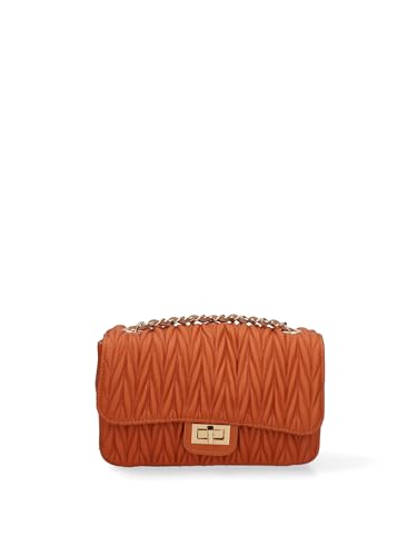 Gave Lux Umhängetasche für Damen aus echtem Leder, hergestellt in Italien, 23 x 14 x 7 cm, Leder, Einheitsgröße von Gave Lux