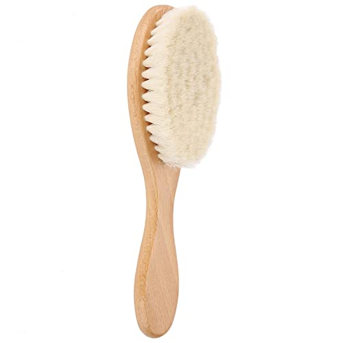 Vintage-Öl-Haarbürste für Haare, Bart-Styling, Modellier-Reinigungsbürste, Mini-leichte Wolle-Styling-Bürste, Haar-Reinigungsbürste von Gavigain