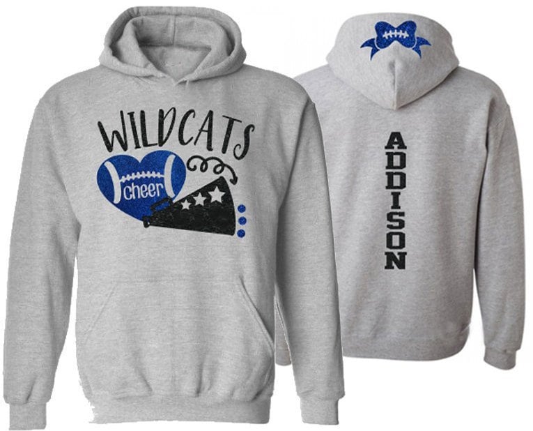Cheer Hoodie | Glitzer Jugend Oder Erwachsener Team & Farben Anpassen von GavinsAllye