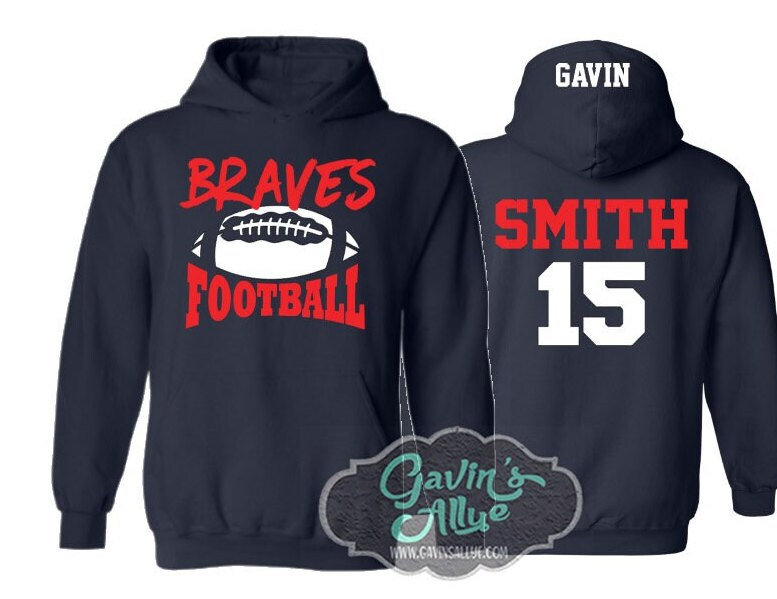 Fußball Hoodie | Team & Farben Anpassen Spirit Wear Erwachsenen - Oder Jugendgrößen von GavinsAllye