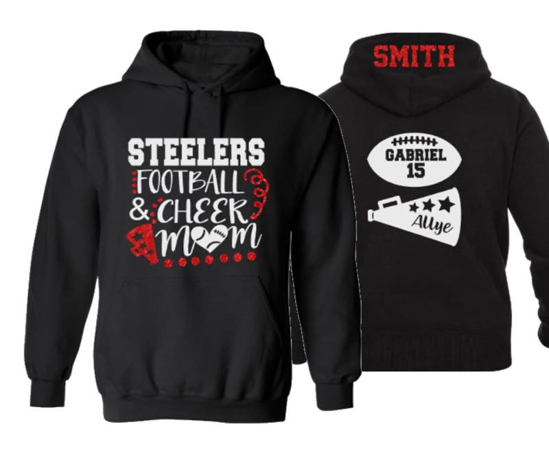 Glitzer Mama Fußball Und Anfeuern Shirt | Personalisiere Sie Mit Deinem Team & Deinen Farben von GavinsAllye