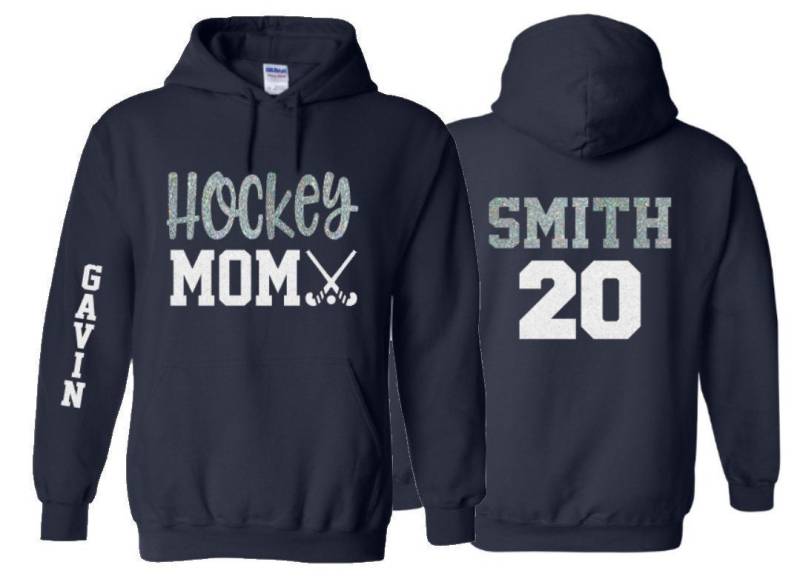 Hockey Mom Hoodie | Feldhockey Hoodies Spirit Wear Farben Anpassen von GavinsAllye