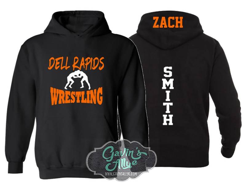 Wrestling Hoodie | Passen Sie Ihr Team & Farben Jugendliche Oder Erwachsene von GavinsAllye