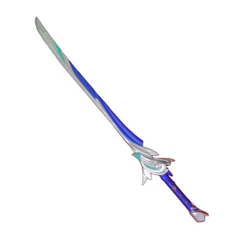 Genshin Haran Geppaku Futsu Schwert PU Schaum 100,3 cm Kamisato Ayato Waffe Impact Cosplay Requisiten Blau, Blau, 1000mm von Gaweco