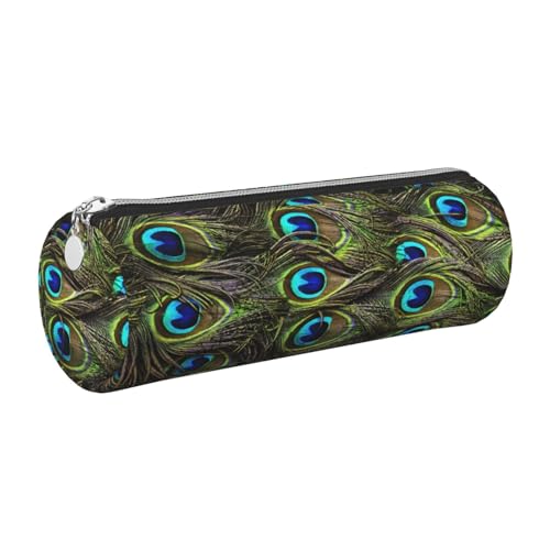 GaxfjRu Federmäppchen für Füllfederhalter und Bleistifte mit Reißverschluss, weiches Leder von GaxfjRu