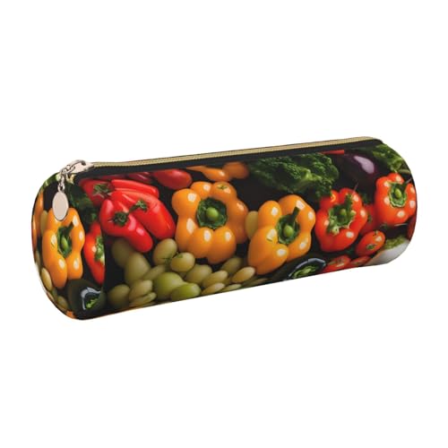 GaxfjRu Füller für Füllfederhalter und Bleistifte mit Reißverschluss, weiches Leder von GaxfjRu