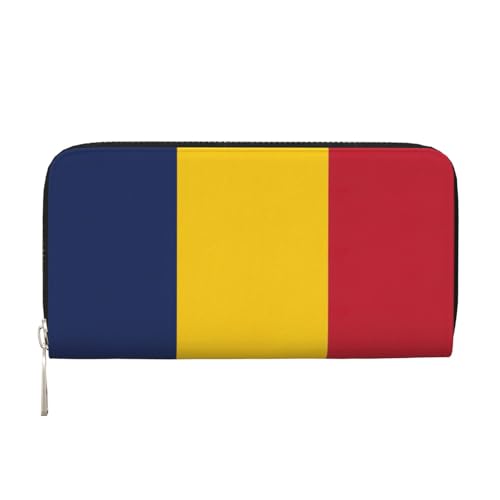 GaxfjRu Herren-Geldbörse mit Tschad-Motiv, Vintage-Look, Leder, lang, Scheckbuch, Geldbörse, Kreditkartenetui GaxfjRu Herren-Geldbörse mit Tschad-Motiv, Vintage-Look, Leder, lang, Scheckbuch, Geldbörse, Kreditkartenetui von GaxfjRu