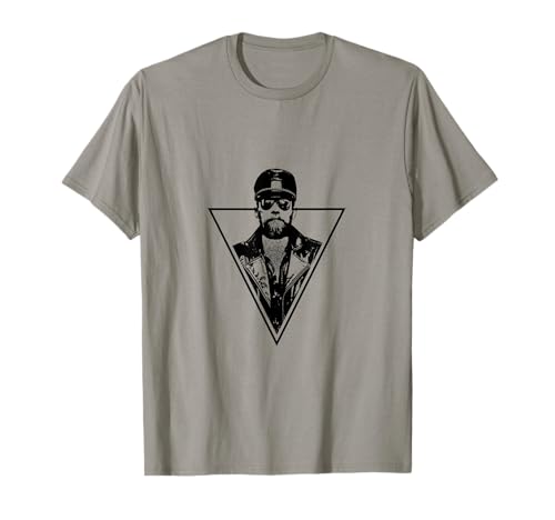 Herren Maskuline Bart Haarig Homosexuell Papa Bär Leder Pride Tom T-Shirt Herren Maskuline Bart Haarig Homosexuell Papa Bär Leder Pride Tom T-Shirt von Gay Daddy Artwork